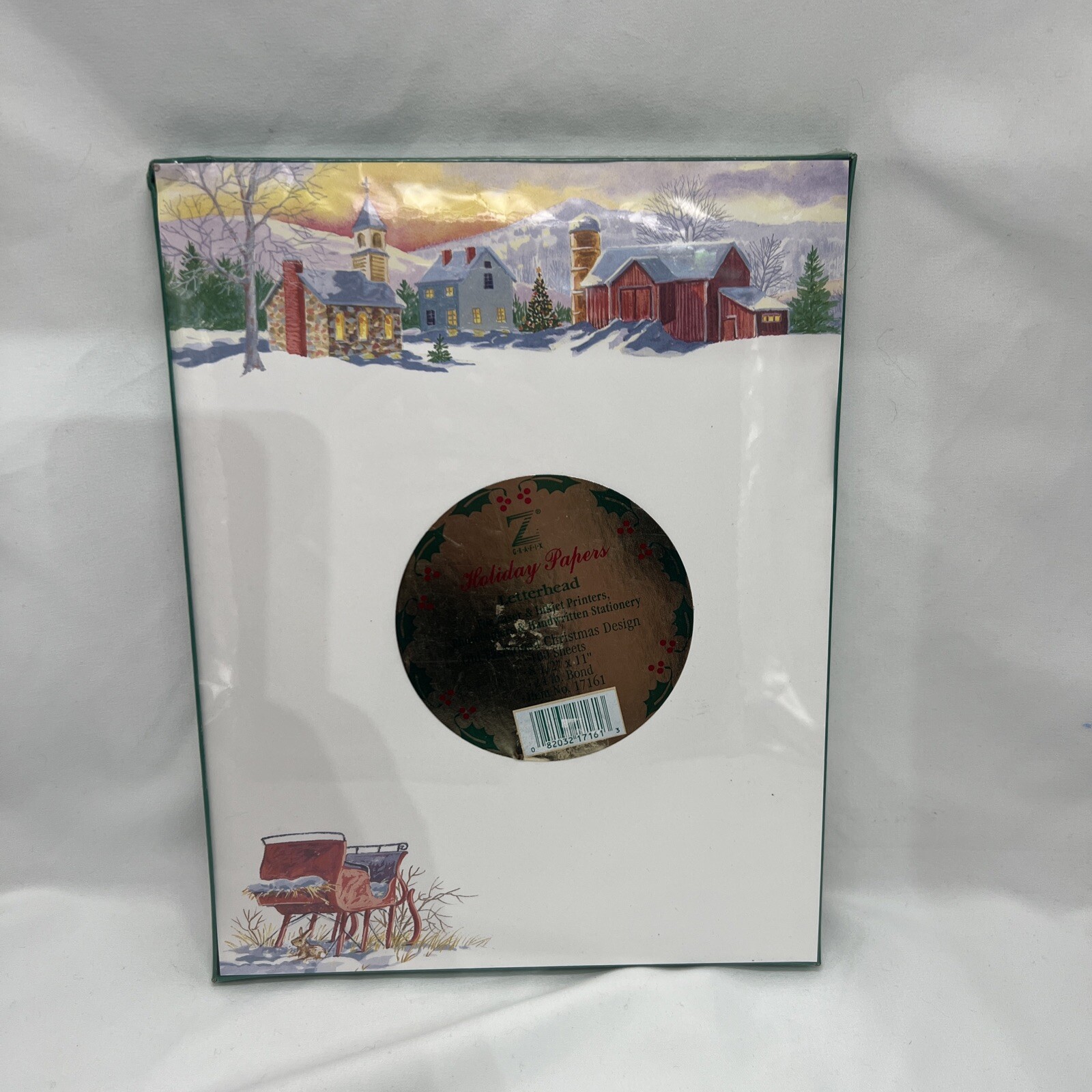 Vintage Z GRAFIX~100 Sheets of 8.5″x11″ HOLIDAY PAPERS for LASER & INJET New