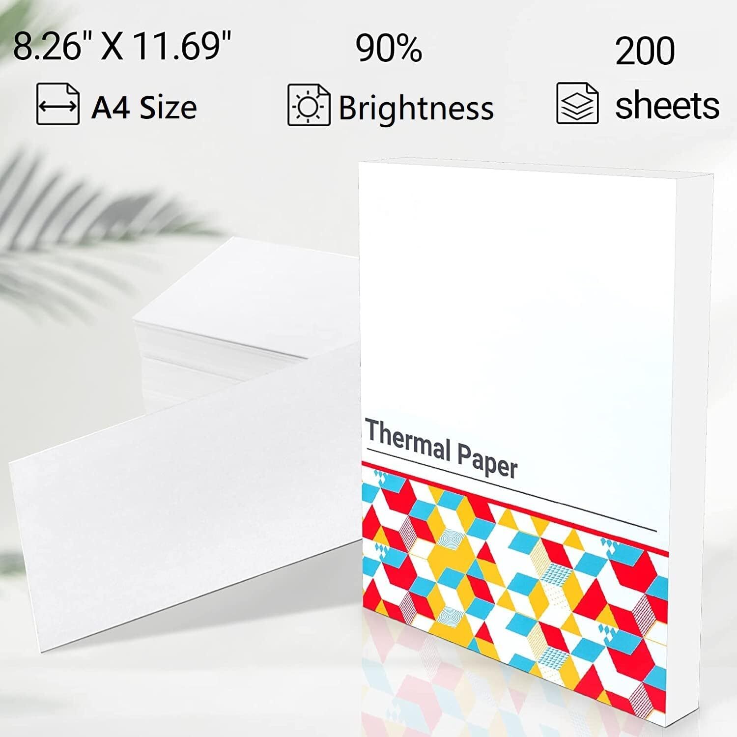 A4 Thermal paper -Multipurpose Paper Compatible for HPRT MT800 MT800Q M08F M832