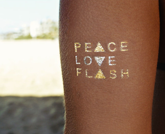 INKJET Temporary Tattoo Tatoo GOLD Transfer Decal Paper 8.5”x11” 10Sh Made In US