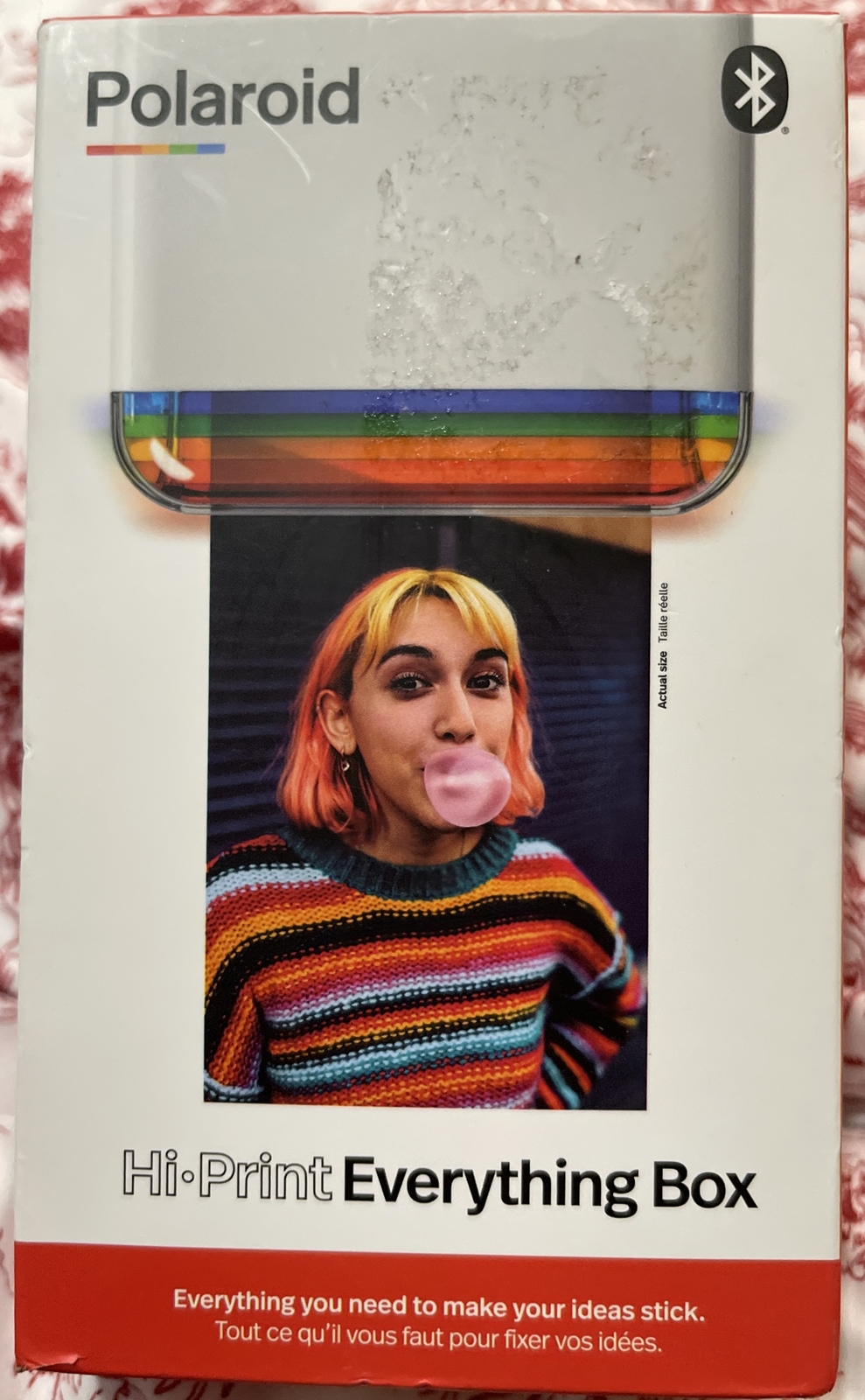 Polaroid Hi-Print 2×3 Pocket Photo Printer Everything Box. New, BoxAsIs