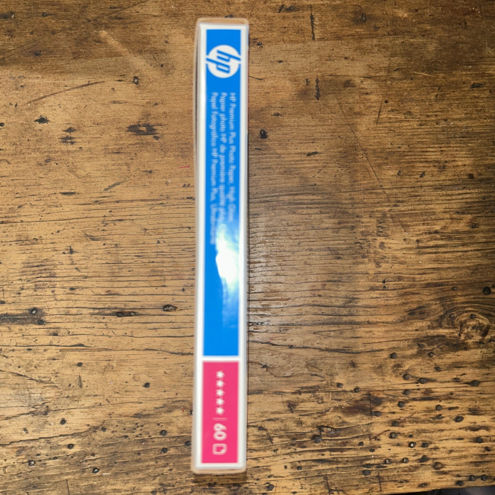 HP Premium Plus Photo Glossy Q6566A Paper 60 Sheets 5×7 75lb InkJet Printers New
