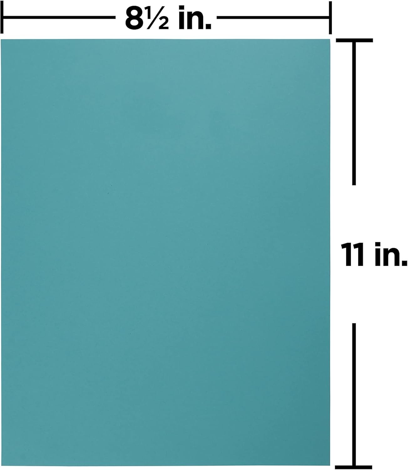 Bright Blue 24lb Smooth Paper – 50 Recyclable Sheets for Invitations & More
