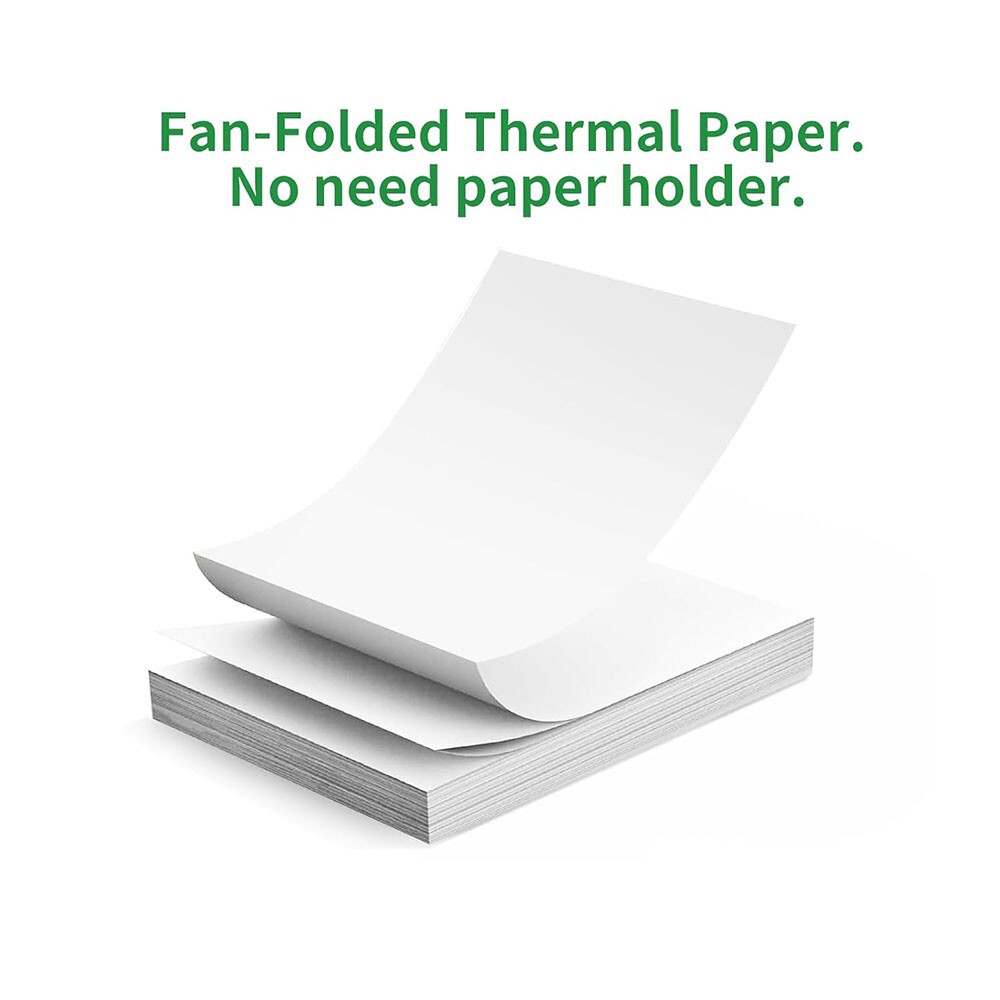 100-1000 Sheets Thermal Printer Paper 8.5 X 11 Inch US Letter Size Thermal Paper