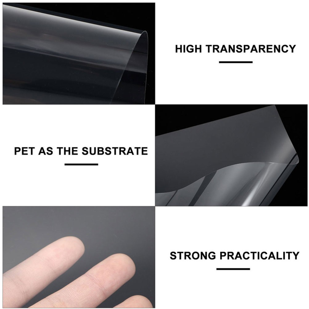 Clear Transparency Film Sheets for Overhead Projector and Screen Print Use