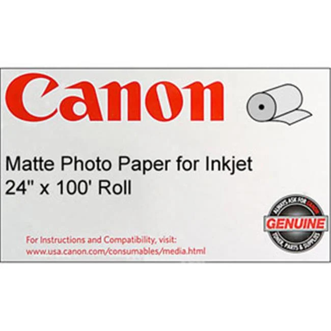Canon 0849V354 Matte Coated Paper 90 gsm 24×100 feet Roll