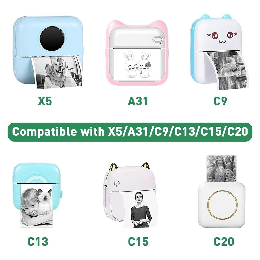 20PCS Printer , Thermal Sticker ,Self-Adhesive, Thermal Printer ,Notes8868