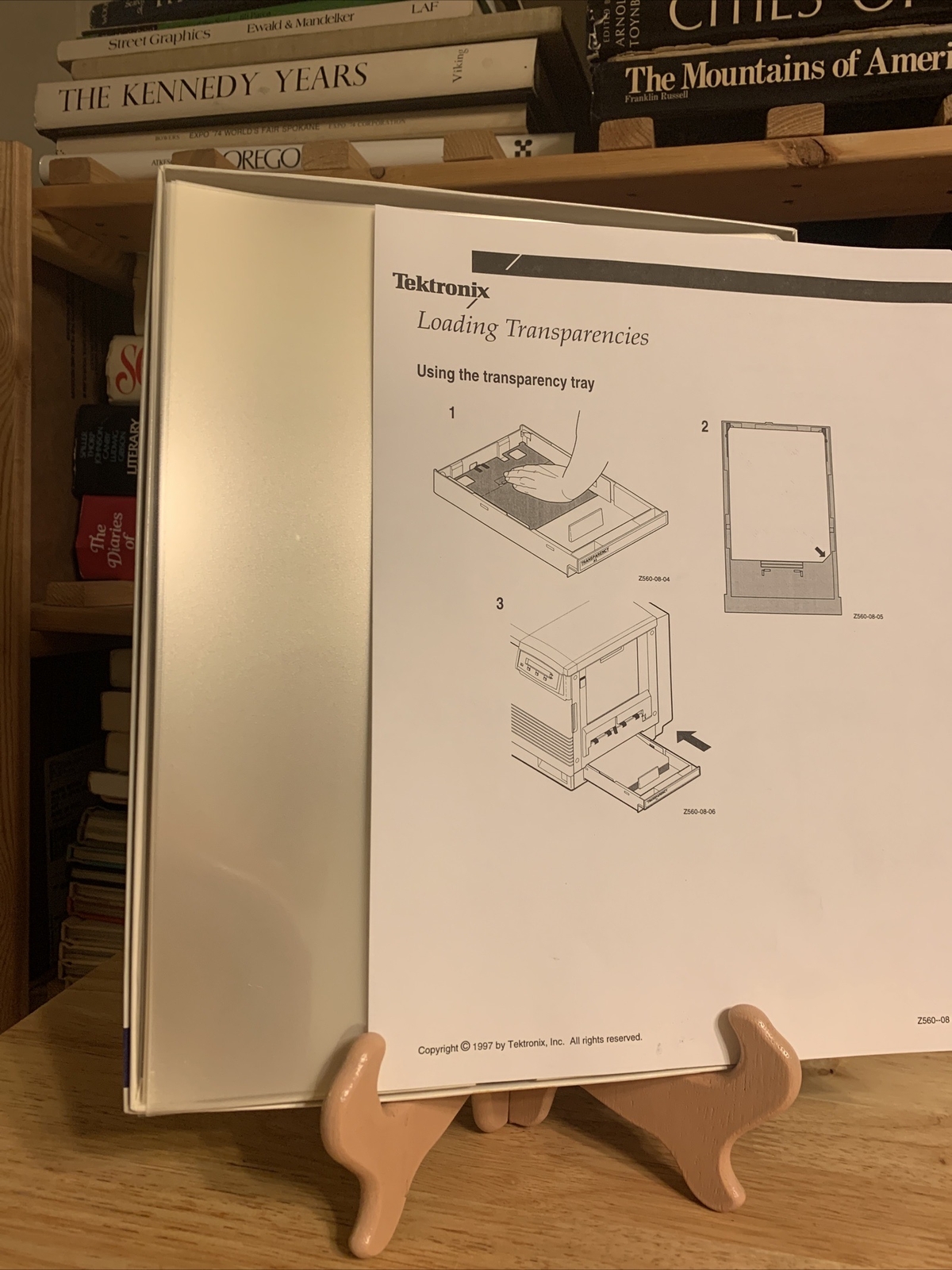 Tektronix Phaser 560 Transparency Film A-Size 8.5×11” 48/50 016-1531-00 Open Box