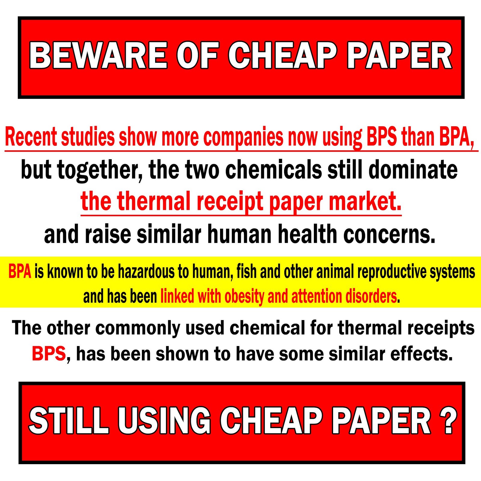 (50) 2 1/4″ X 165′ Thermal Paper for Sharp 1 Case, 2 x