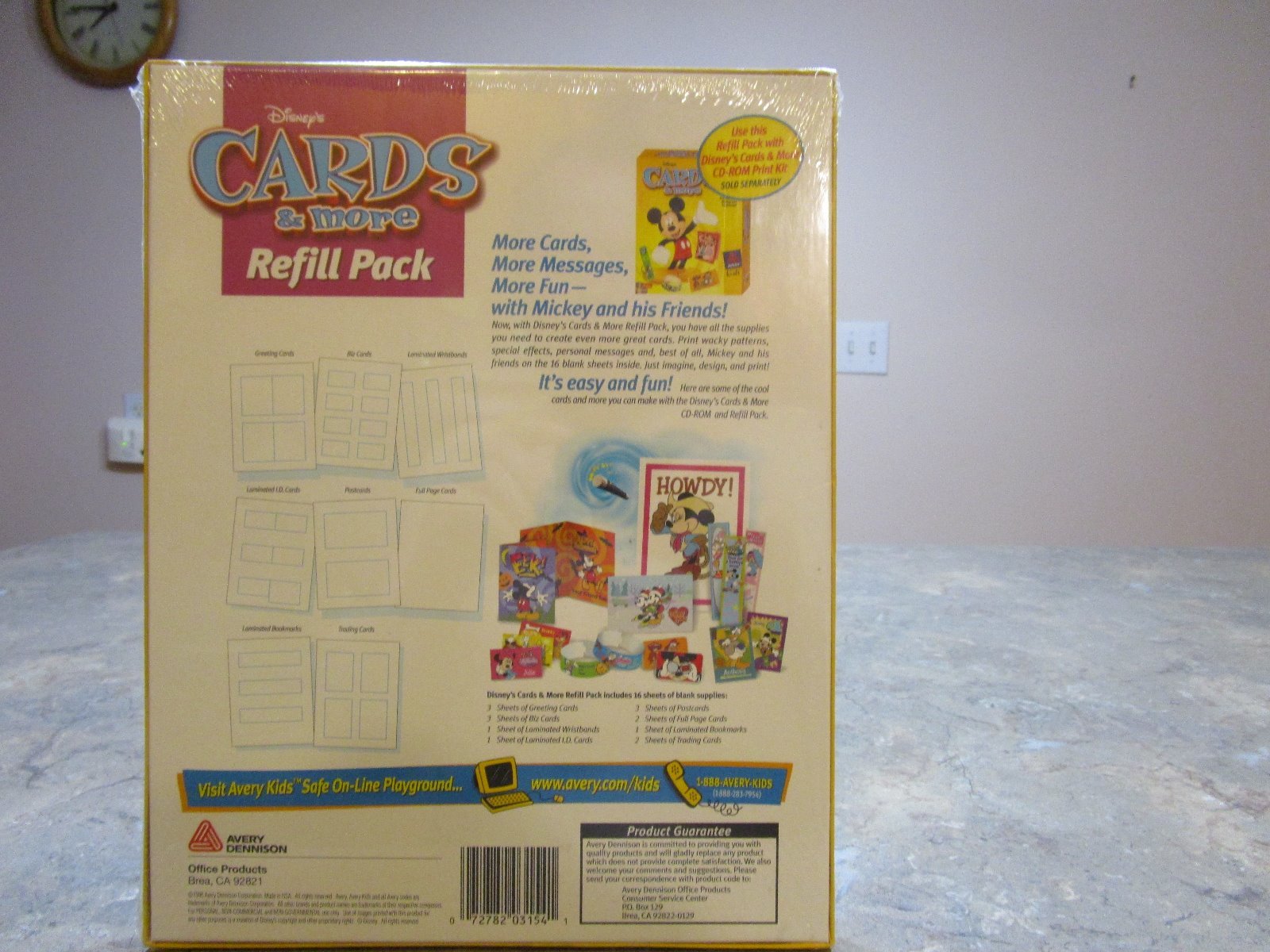 DISNEY’S CARDS AND MORE REFILL PACKS