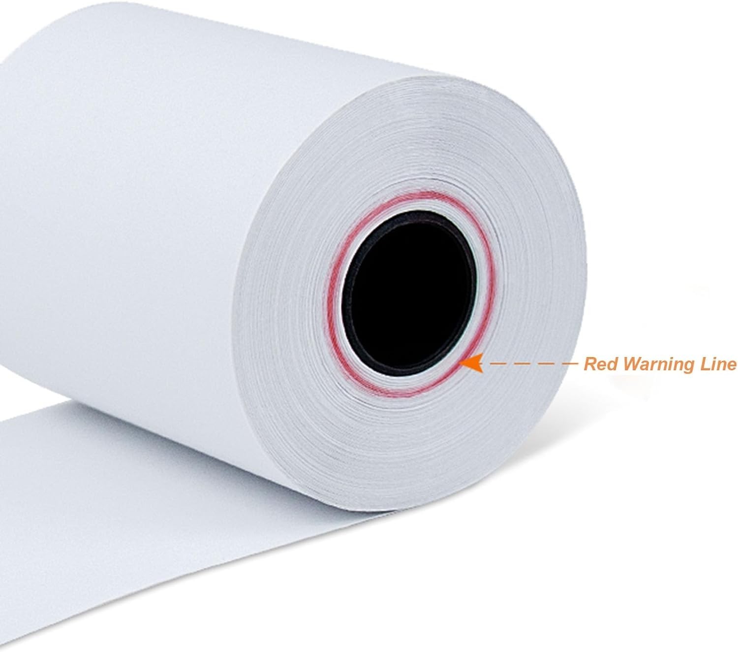 Coopaty Thermal Receipt Paper Rolls 3 1/8 x 230, 10 10 Rolls, White