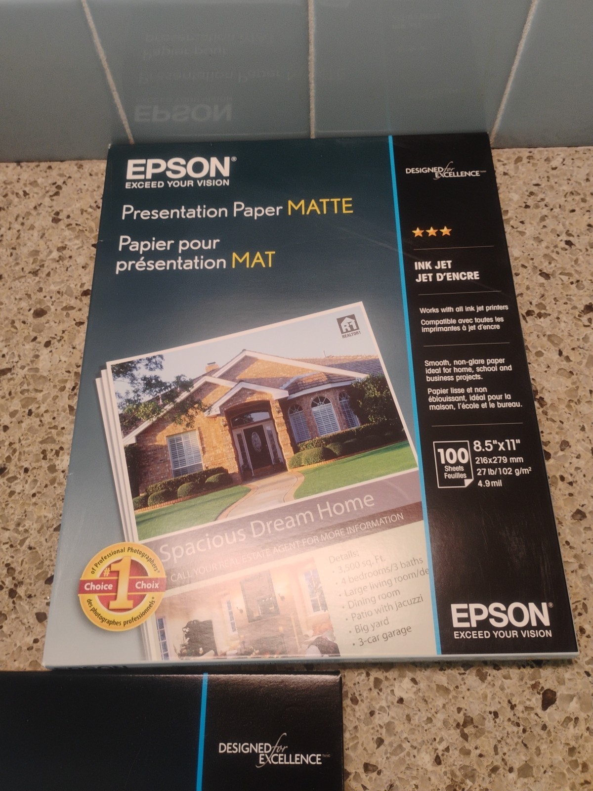 Epson Large Lot Of Photo Paper 8.5 X 11.5 FREE Shipping