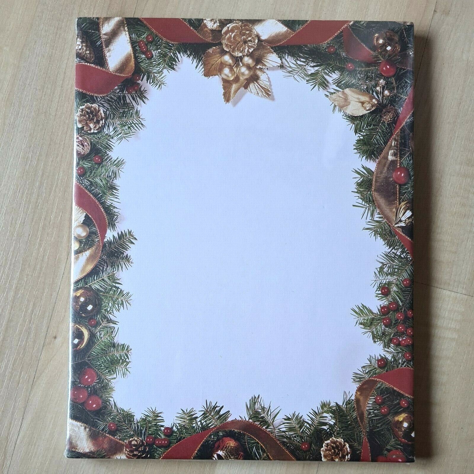 Geographics Letterhead Holiday Decorations 100 Count 24/60 LBS 8 1/2″ x 11″ NEW