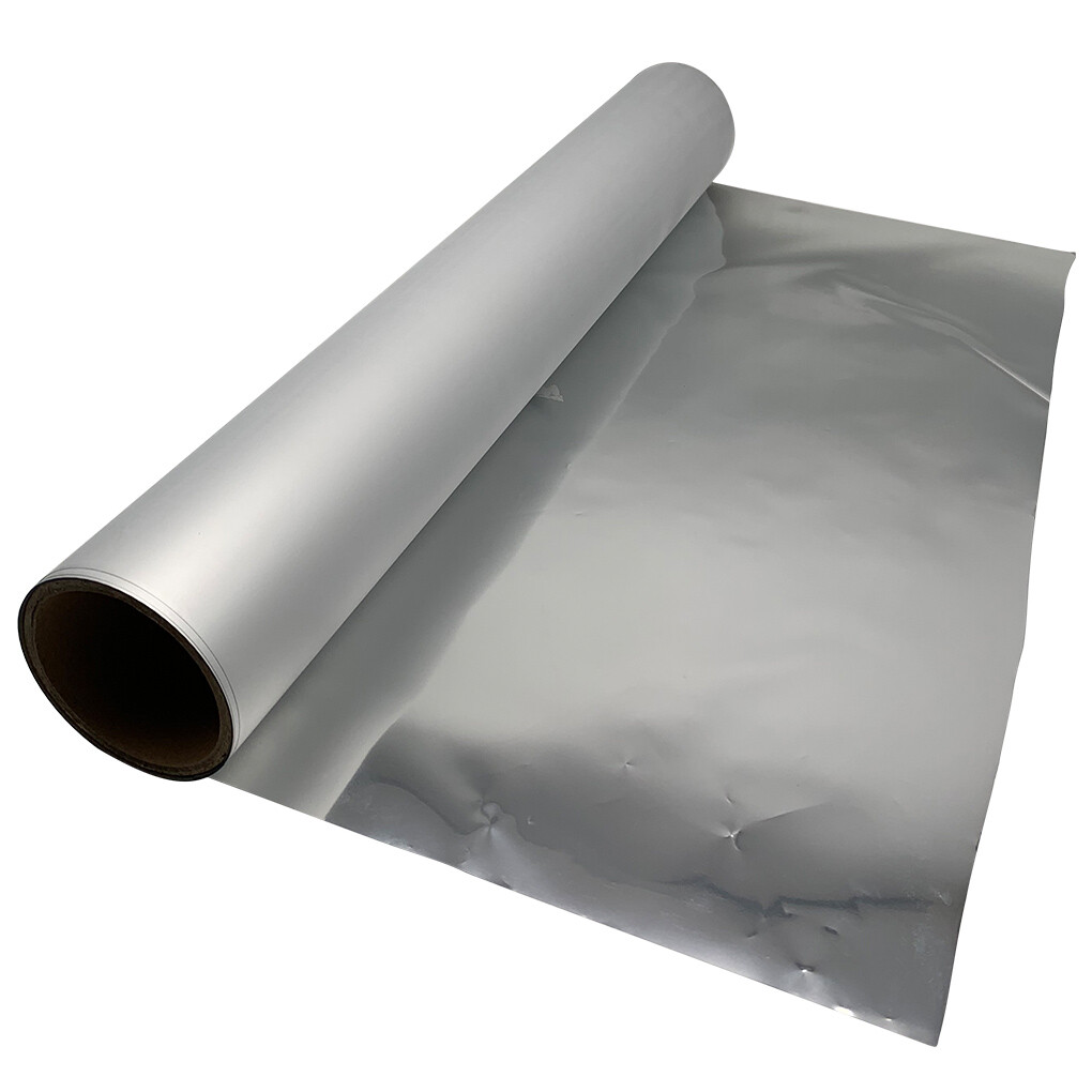 11.8in x 328ft DTF Gold / Silver Foil Film Roll Cold Peel 2.95in Core