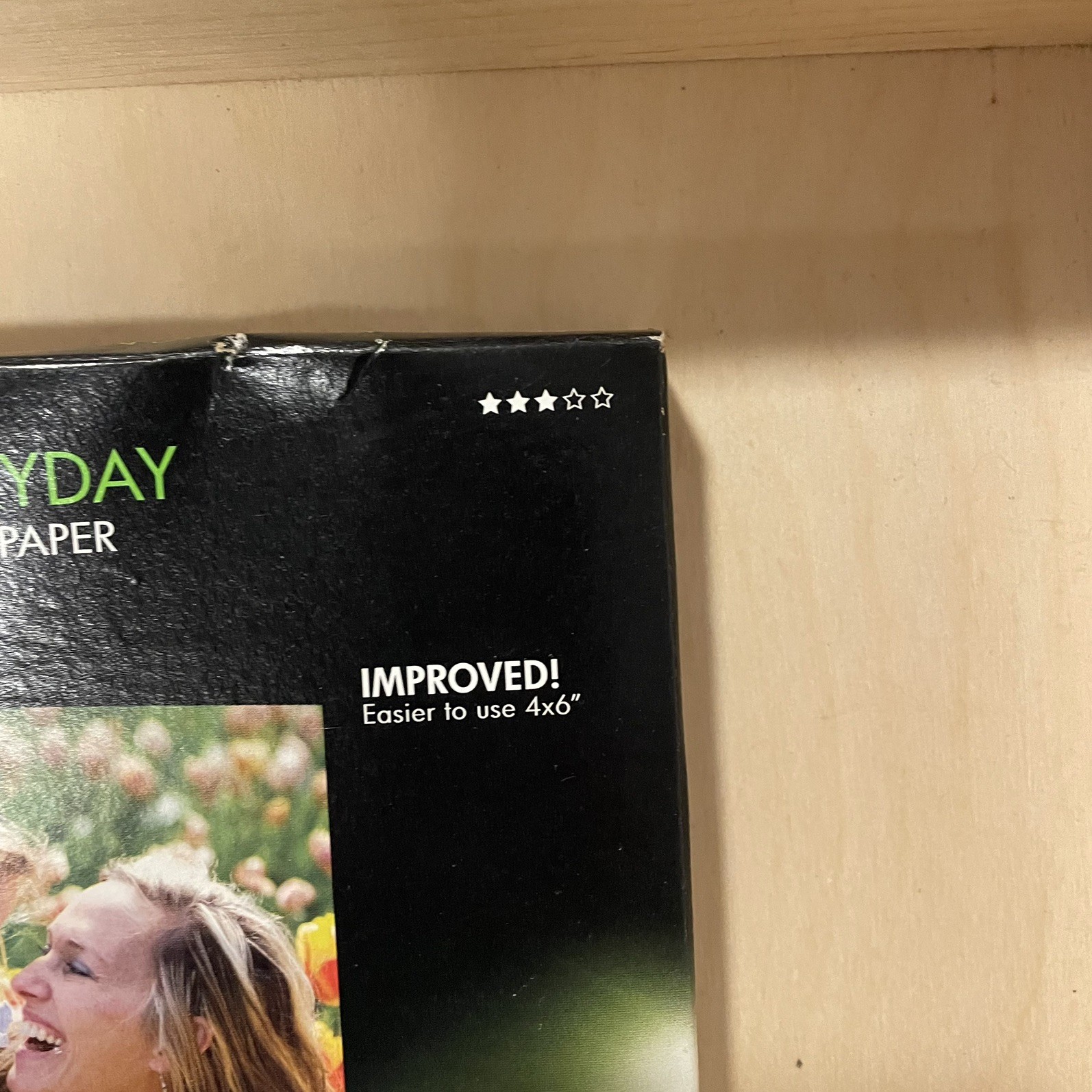 NEW Genuine HP Everyday Photo Glossy Paper 4 X 6 – 50 Sheets (CR758A)
