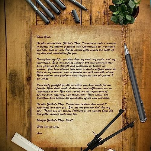 Vintage Antique Printer Paper