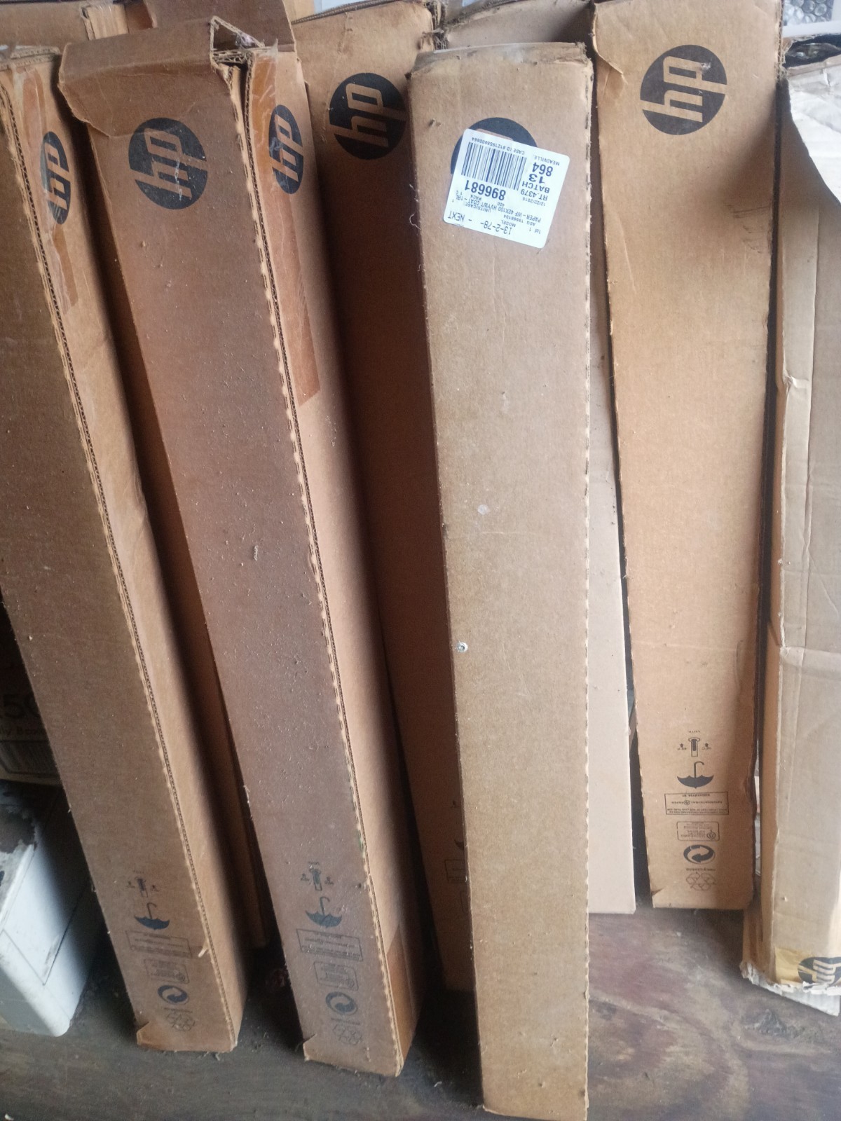 HP Super Heavyweight Plus Matte Paper, 42″ x 100 ft, White Matte Q6628B 10.4 Mil