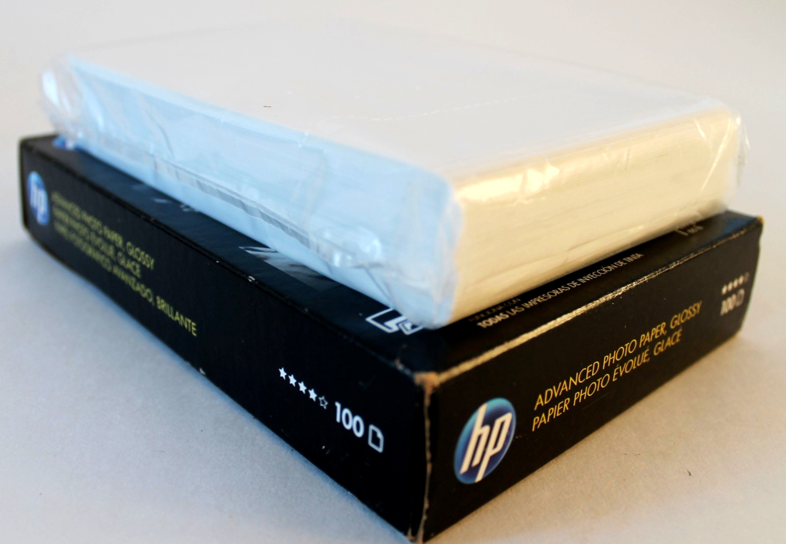 HP Advanced Photo Paper 4×6 Glossy Q6638A Inkjet 100 Sheet New Open Box