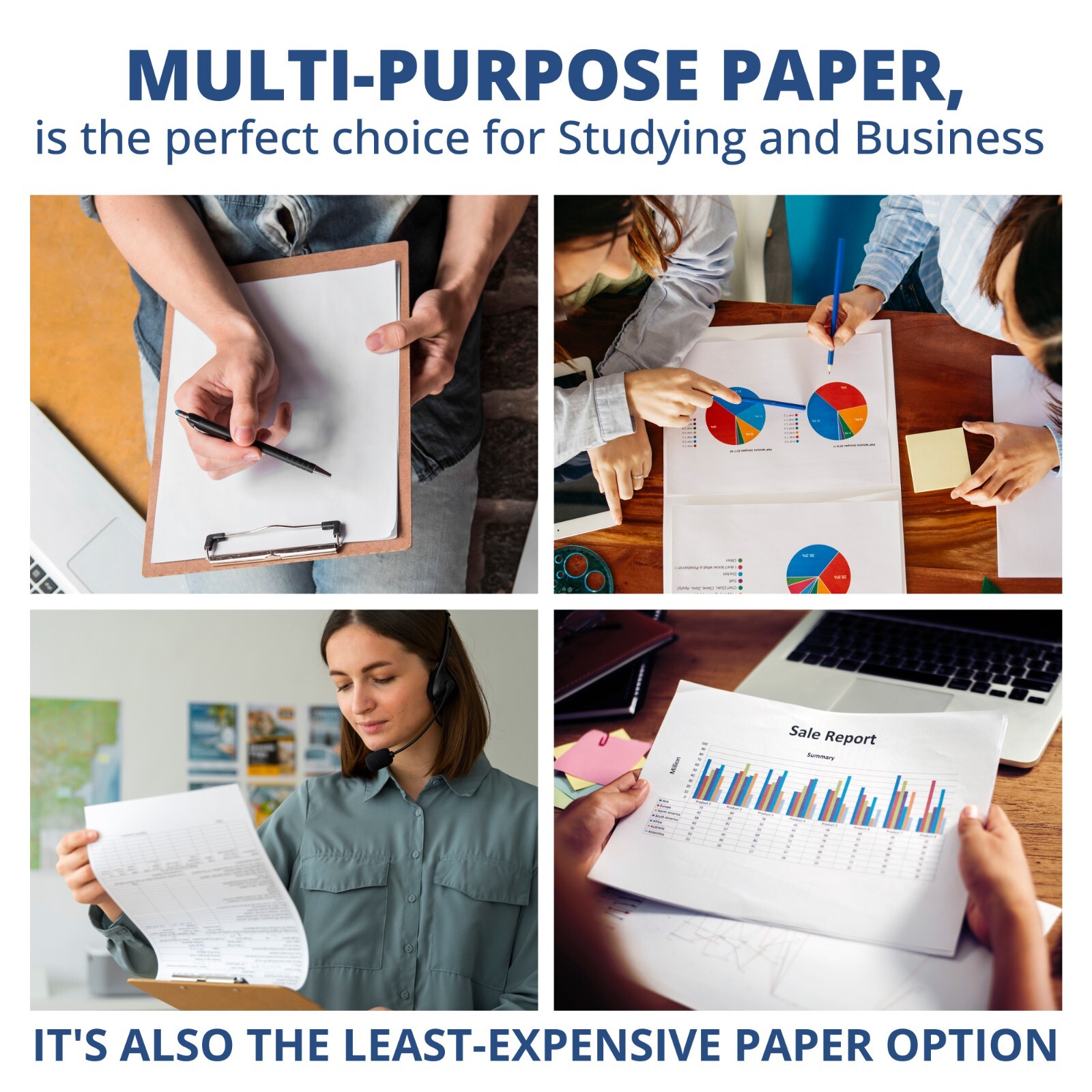 Three Leaf 80 Ct. Multipurpose Paper 8.5 X 11 Inch (50 Units Per Case)
