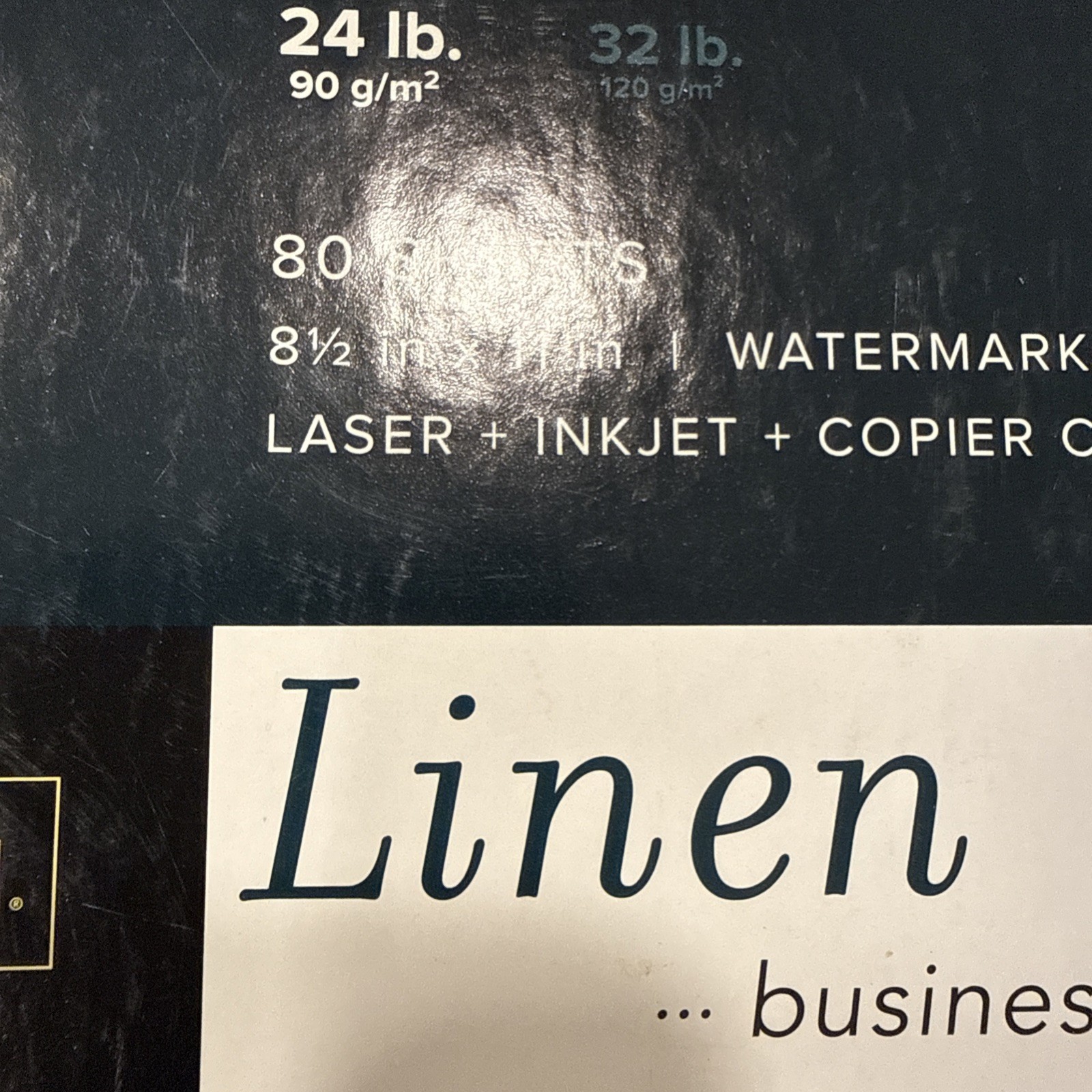 70 Sheets-Southworth Company 24Lb. Ivory Linen Business Paper