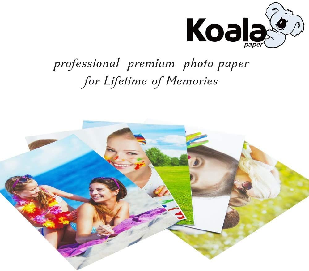 50 Sheets Koala Ultra Premium Glossy Photo Printer Paper 13×19 Inch 72lb