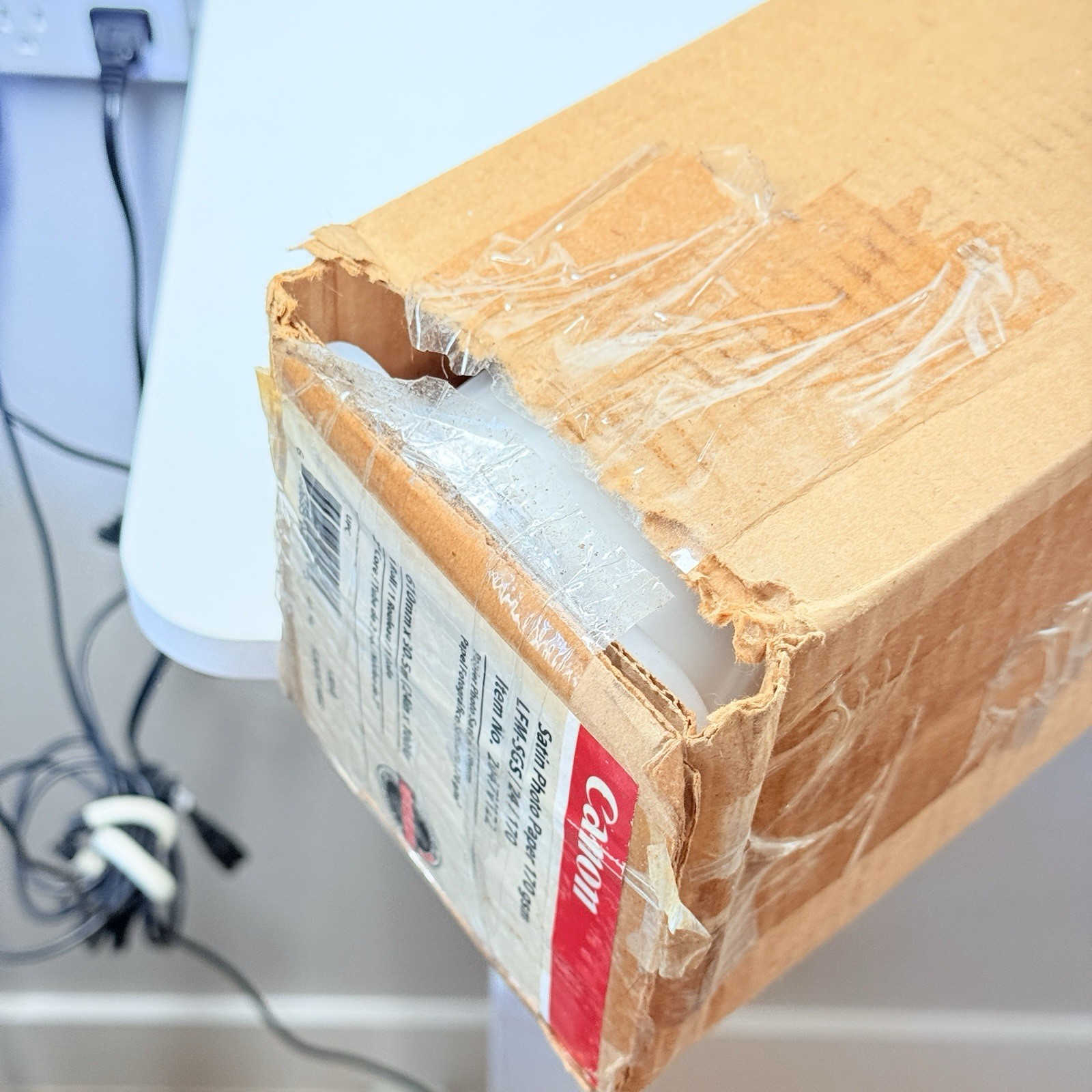Canon Photo Paper SGS 170gsm 24”x100’ ImagePROGRAF 2047V122 New Box Damage