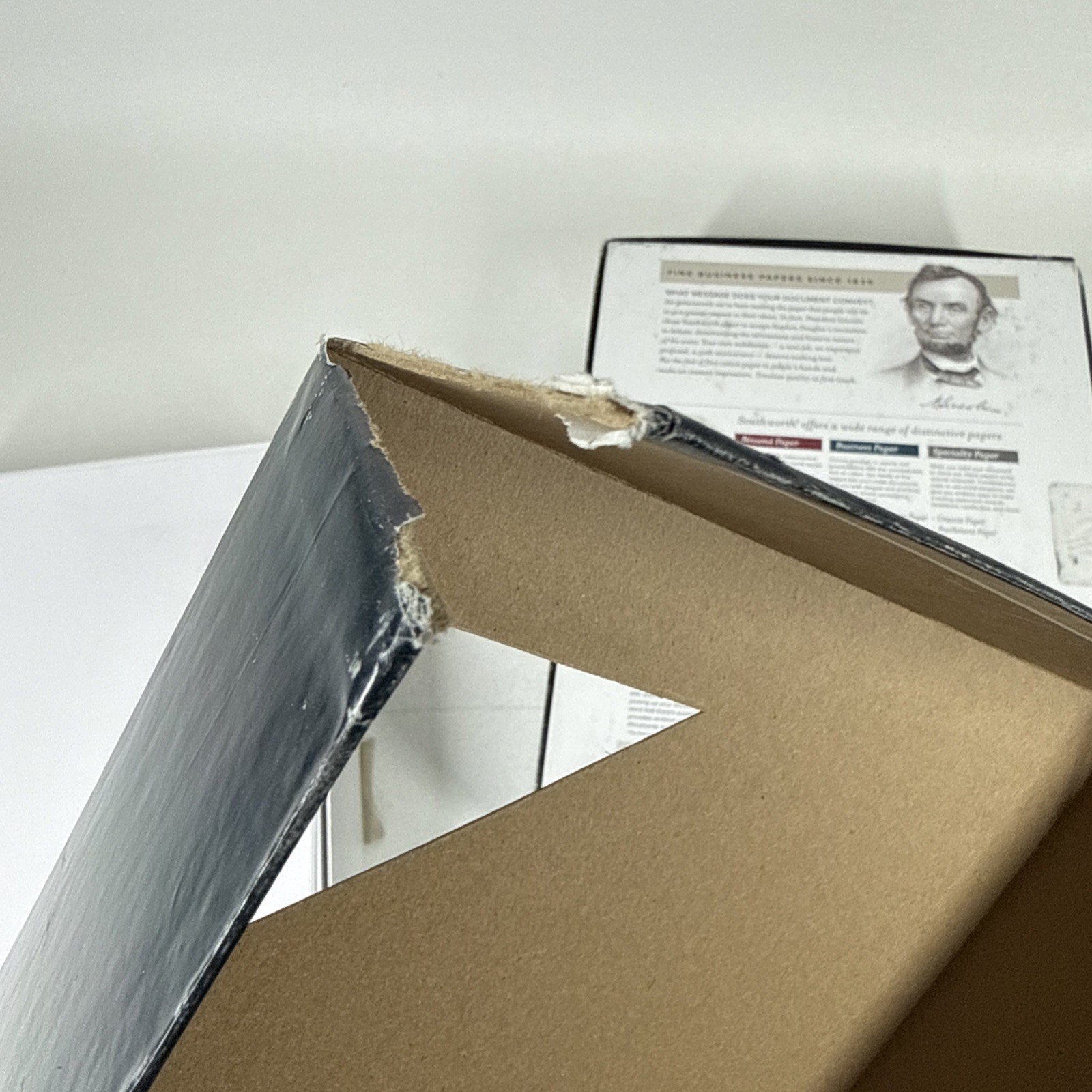 Southworth Cotton Linen Business Paper White X2 Open Boxes 24 lbs 8-1/2 x 11
