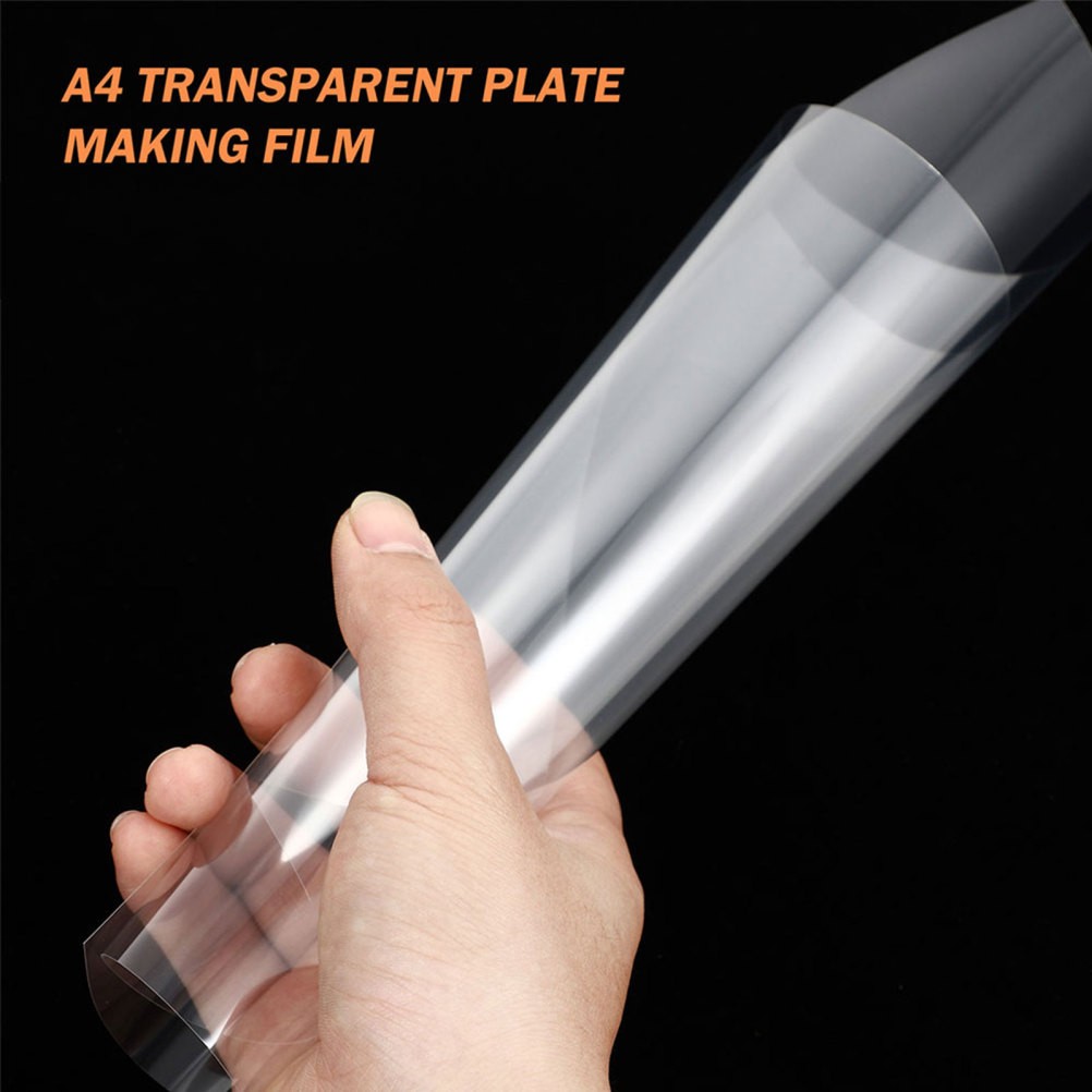 30 Sheets Inkjet Silk Screen Transprent Film Paper Making