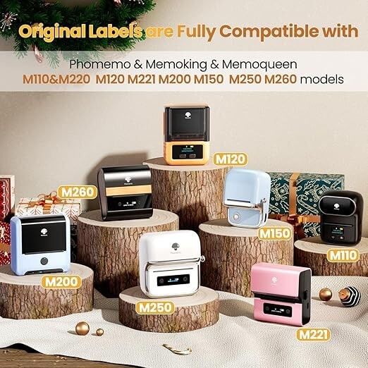 Phomemo Transparent Labels XP-TT4030-230 3 pack