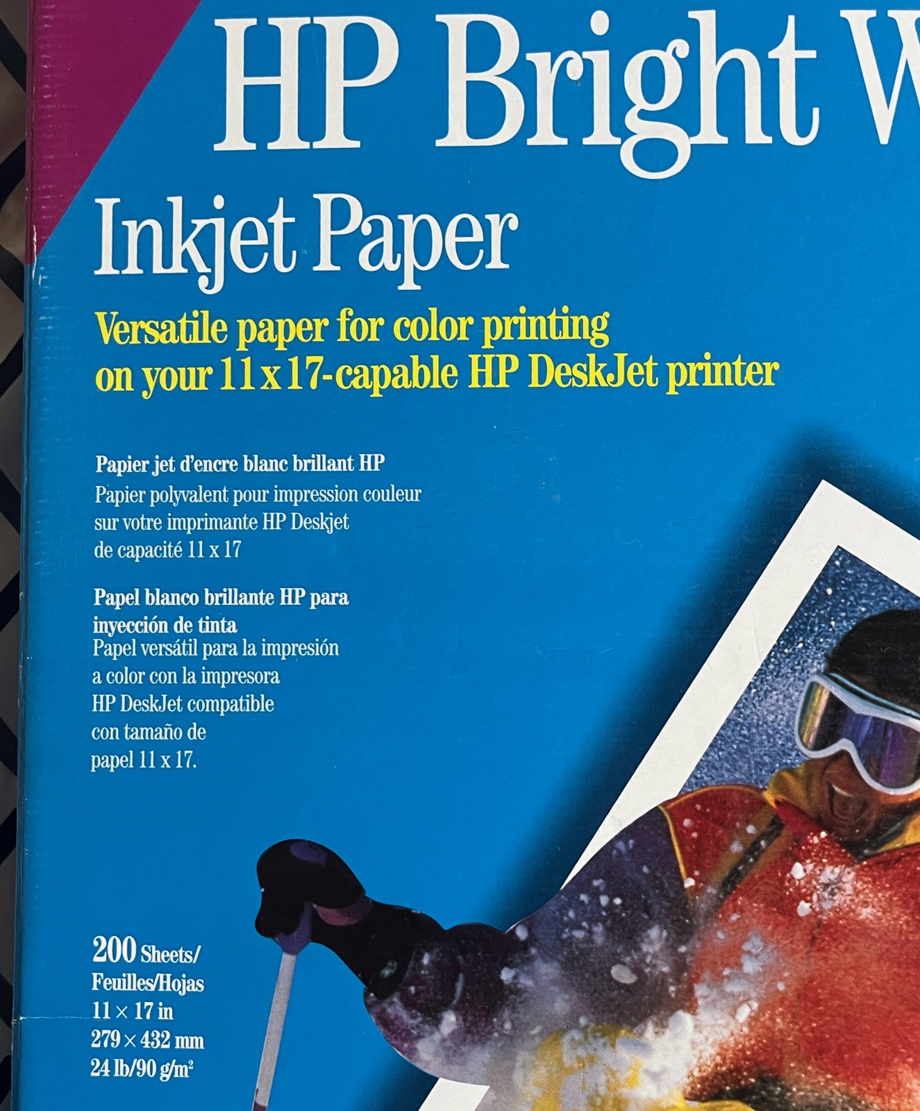 HEWLETT PACKARD Open Box 172 Sheets 11×17 HP Bright White Inkjet Paper C1857A