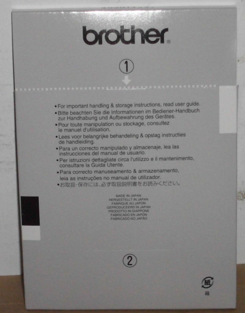 Brother C-211S A6 thermal paper thermal paper for MW 260 A W 50 sheets original packaging A