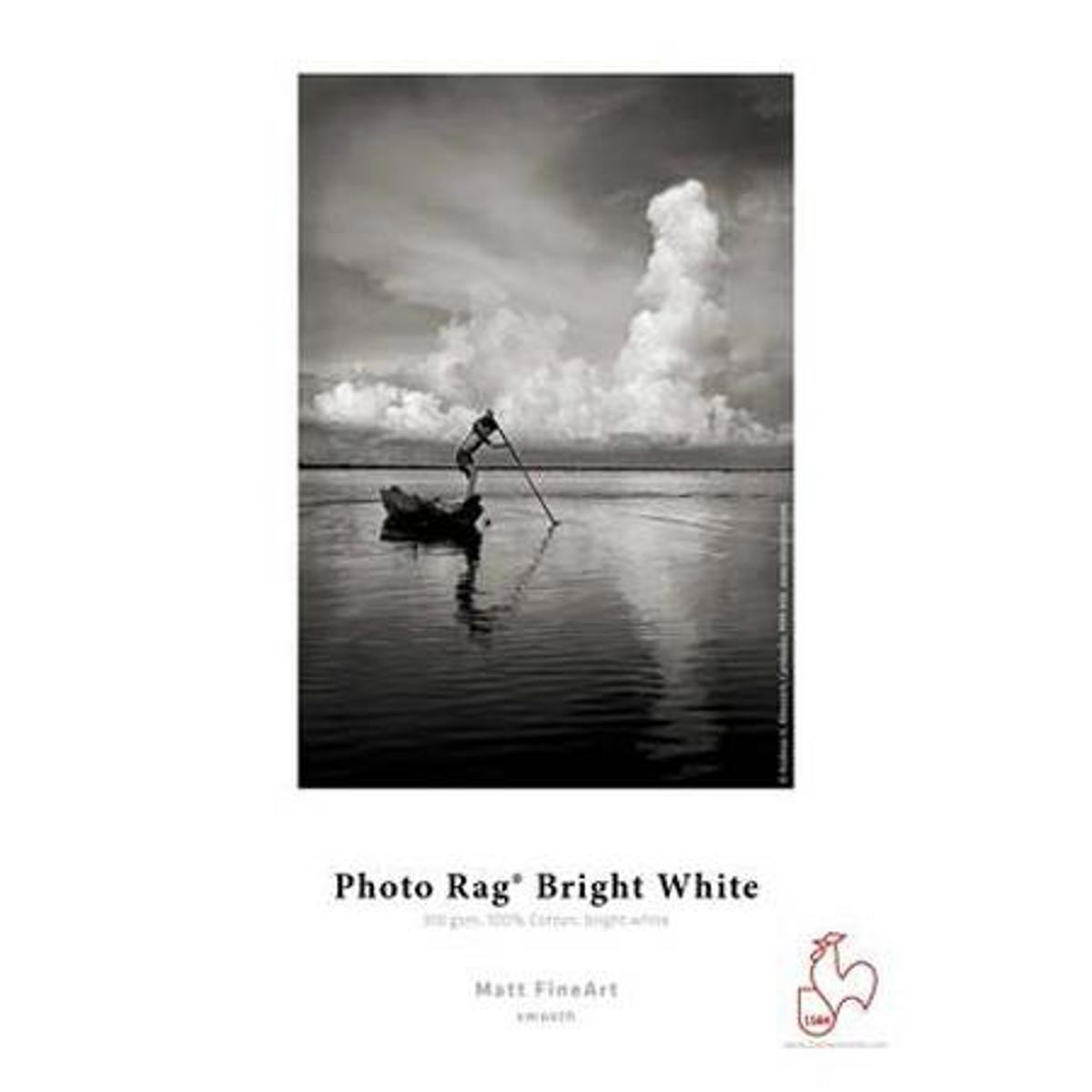 Hahnemuhle Photo Rag Bright White 310gsm, 17 x 22″, 25 Sheets #10641445