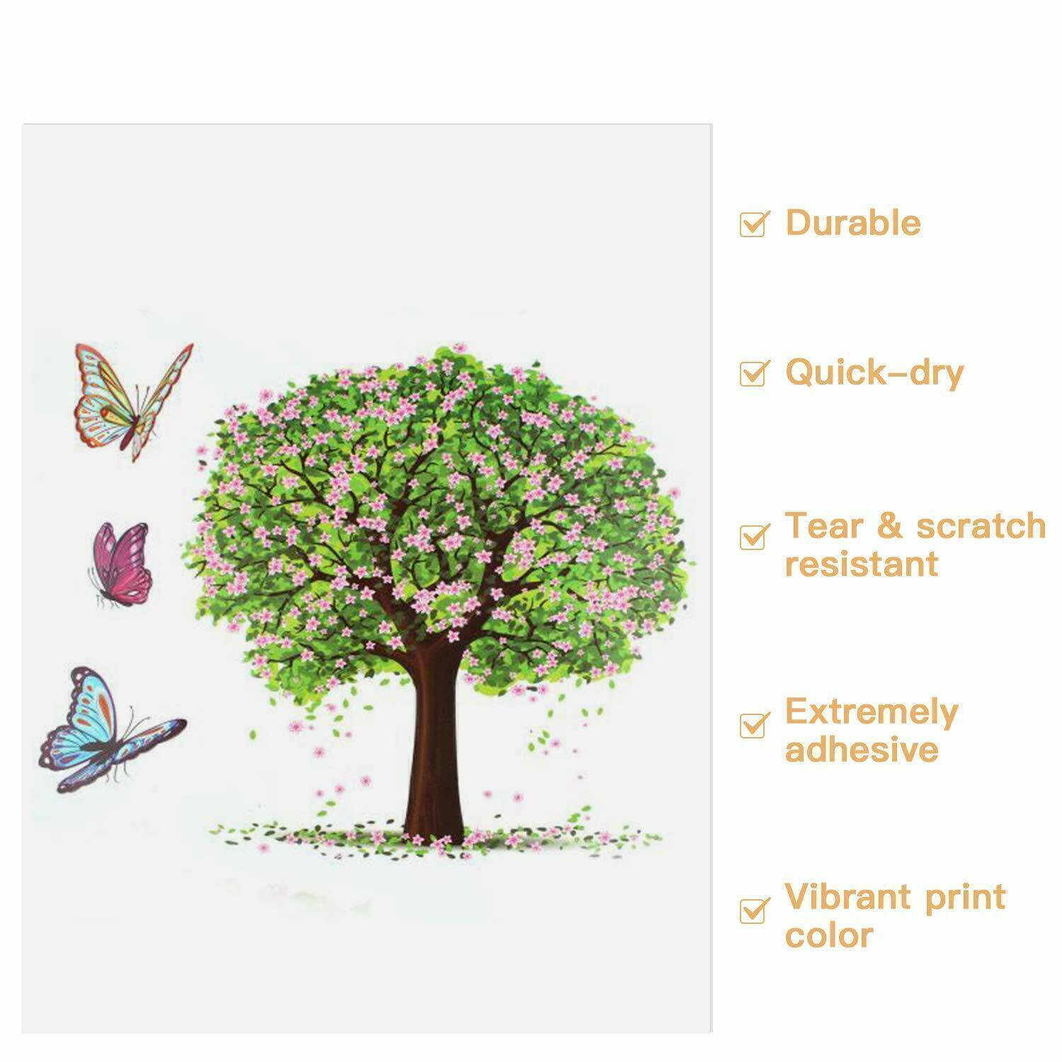 Glossy Matte 8.5″x11″ Printable Vinyl Sticker Paper for Inkjet Laser Waterproof