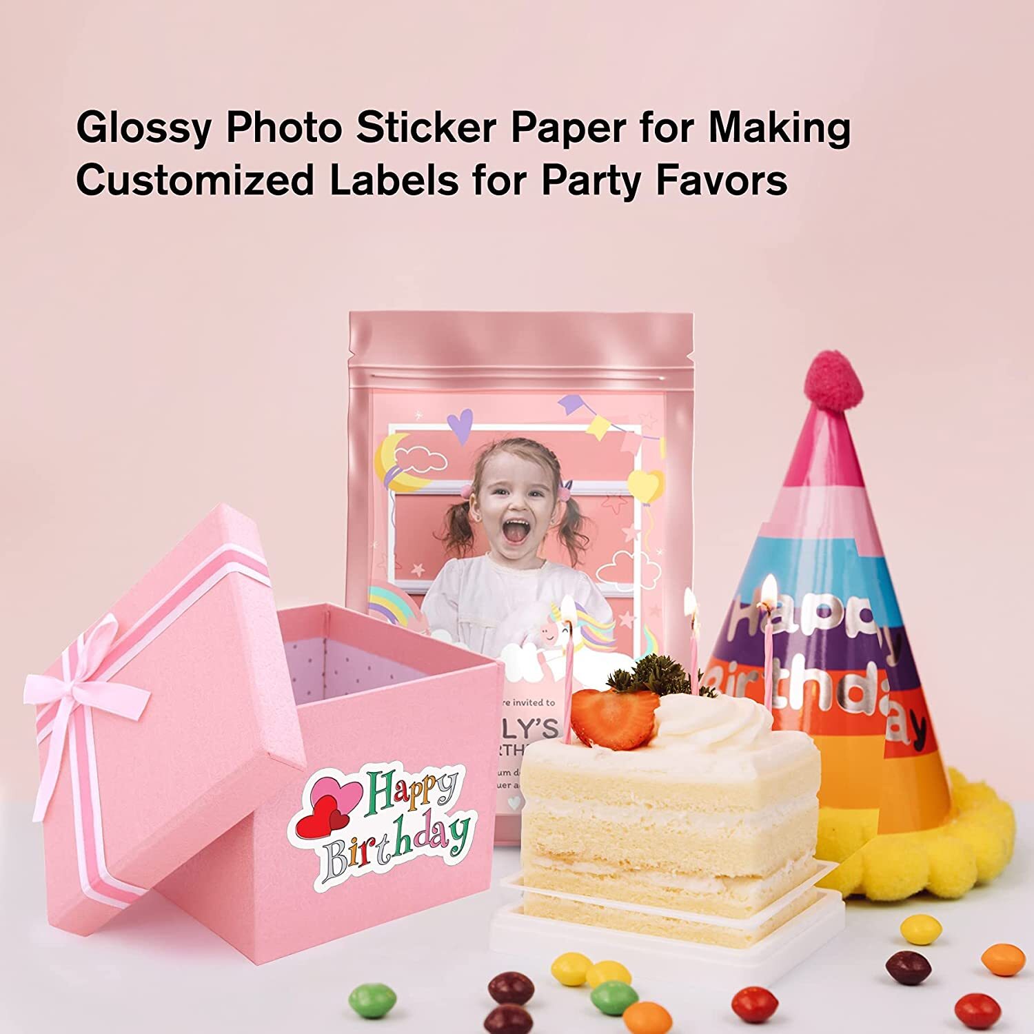 Lot Koala Sticker Paper Glossy, Matte, Semi-Gloss Sticker Photo Paper 8.5×11 4×6