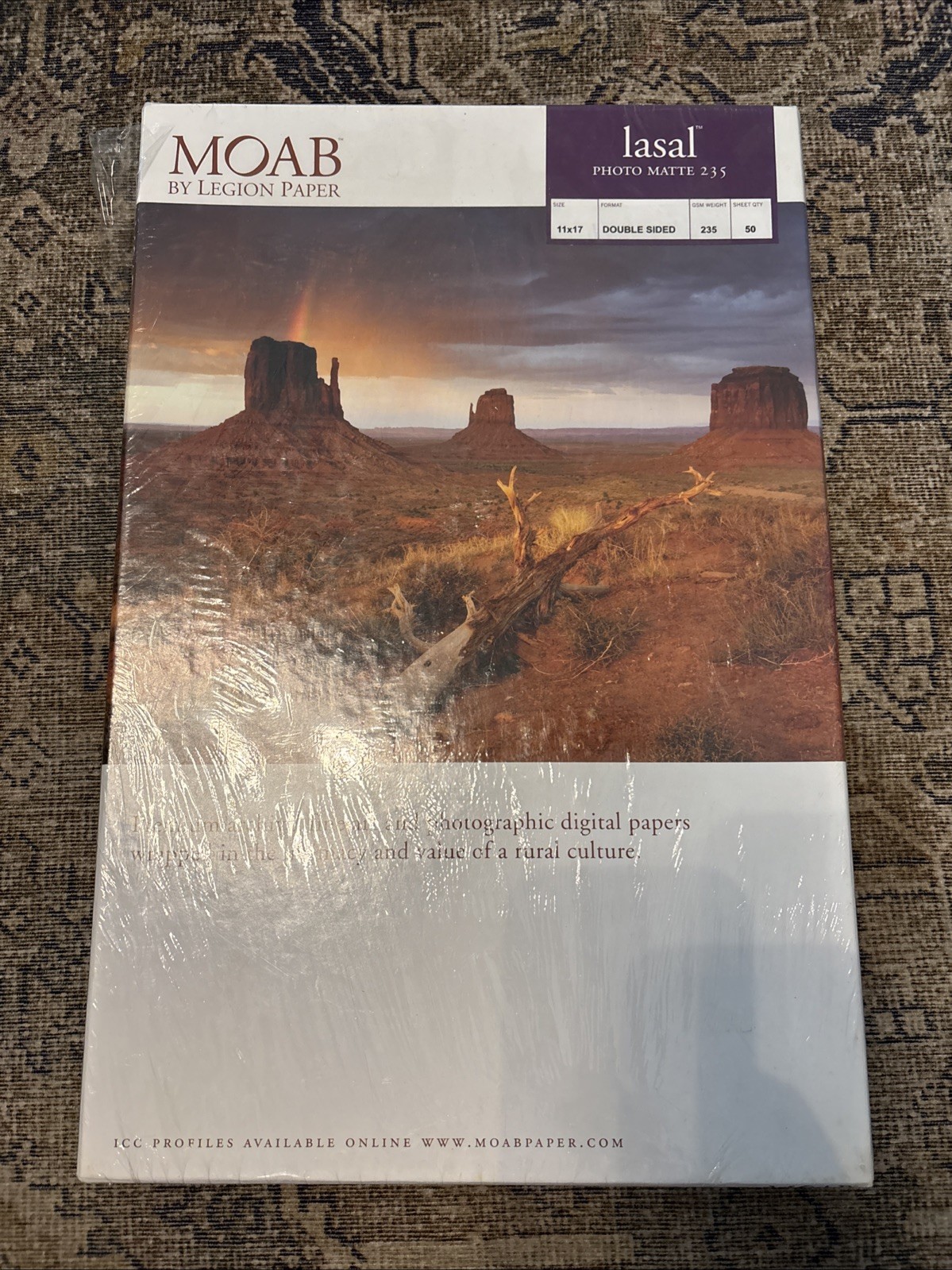 MOAB Lasal Photo Matte 235 Double sided 11×17 50 sheets