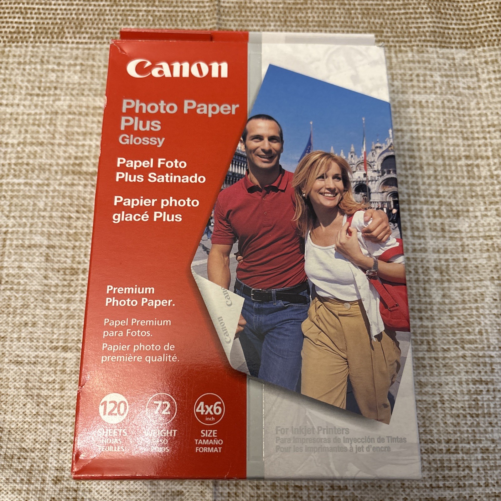Canon Photo Paper Plus Glossy 4×6″ 90 Sheets Gloss USA Made