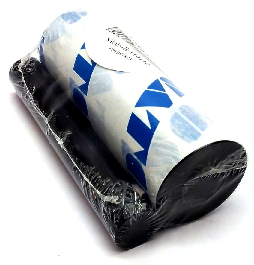 Sato 4.33″ x 360′ Wax Ribbons Thermal Transfer SW05-B-110110 Genuine – 6 Rolls