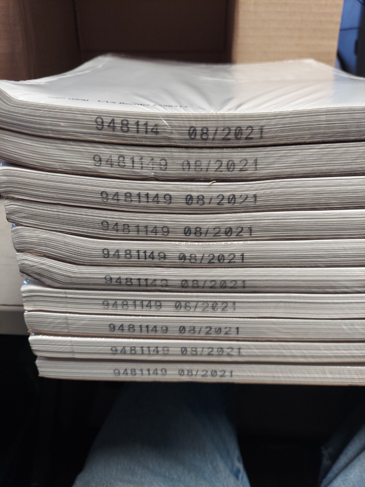 Box of 500 Sheets – POS Label Stickers for a Laser Printer