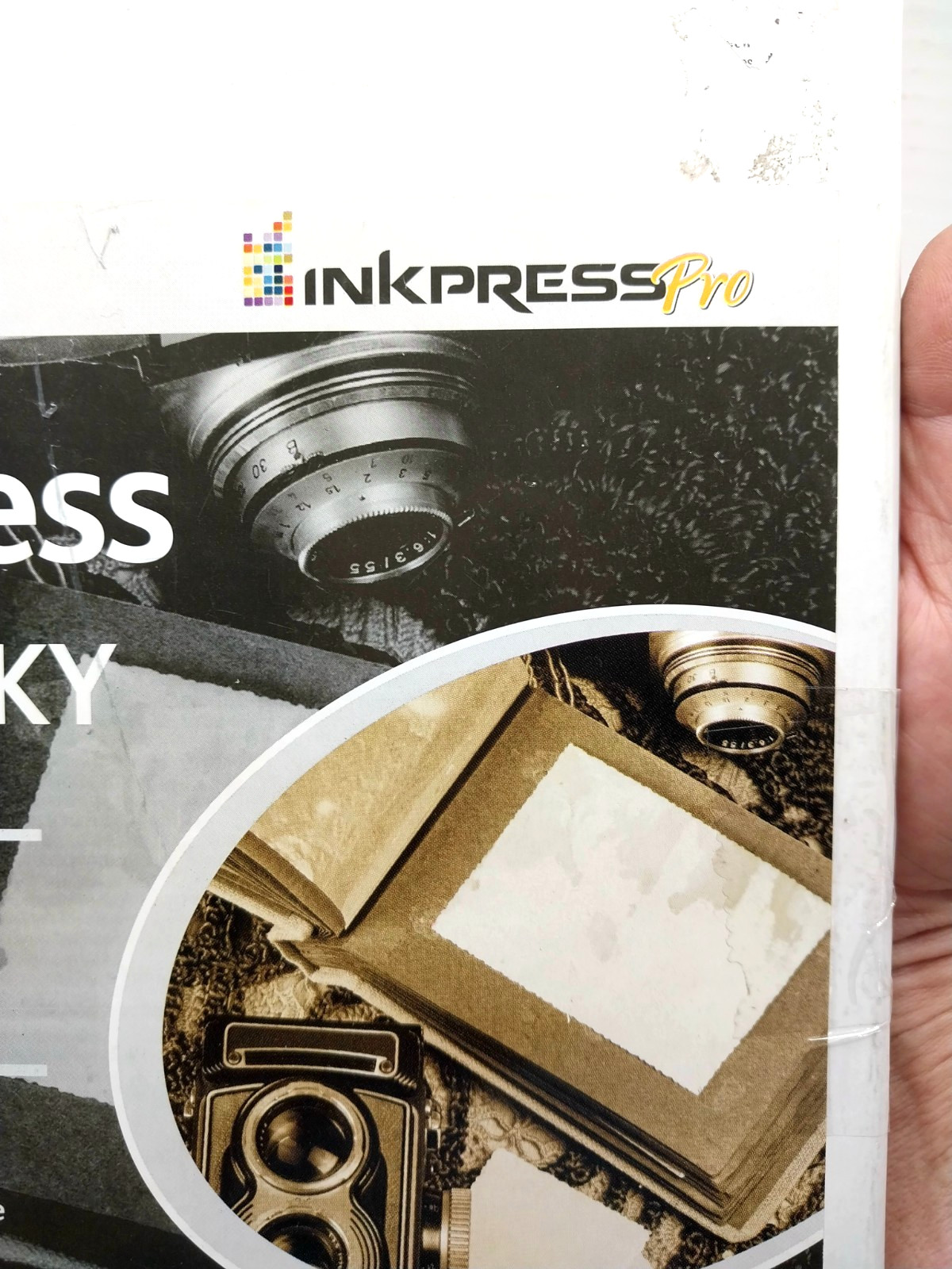 Inkpress Pro Silky Inkjet Photo Paper, 300gsm, 12mil, 95% Bright, 8.5 “x 11” 50P