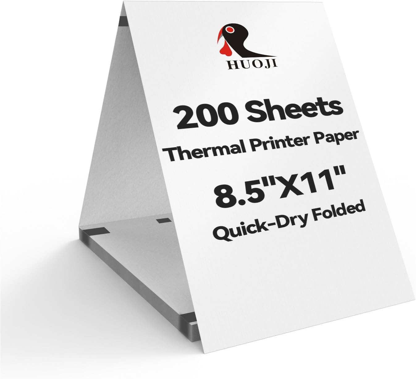 Thermal Printer Paper 8.5 X 11, US Letter Size Inkless Printer Paper, 200 Sheet