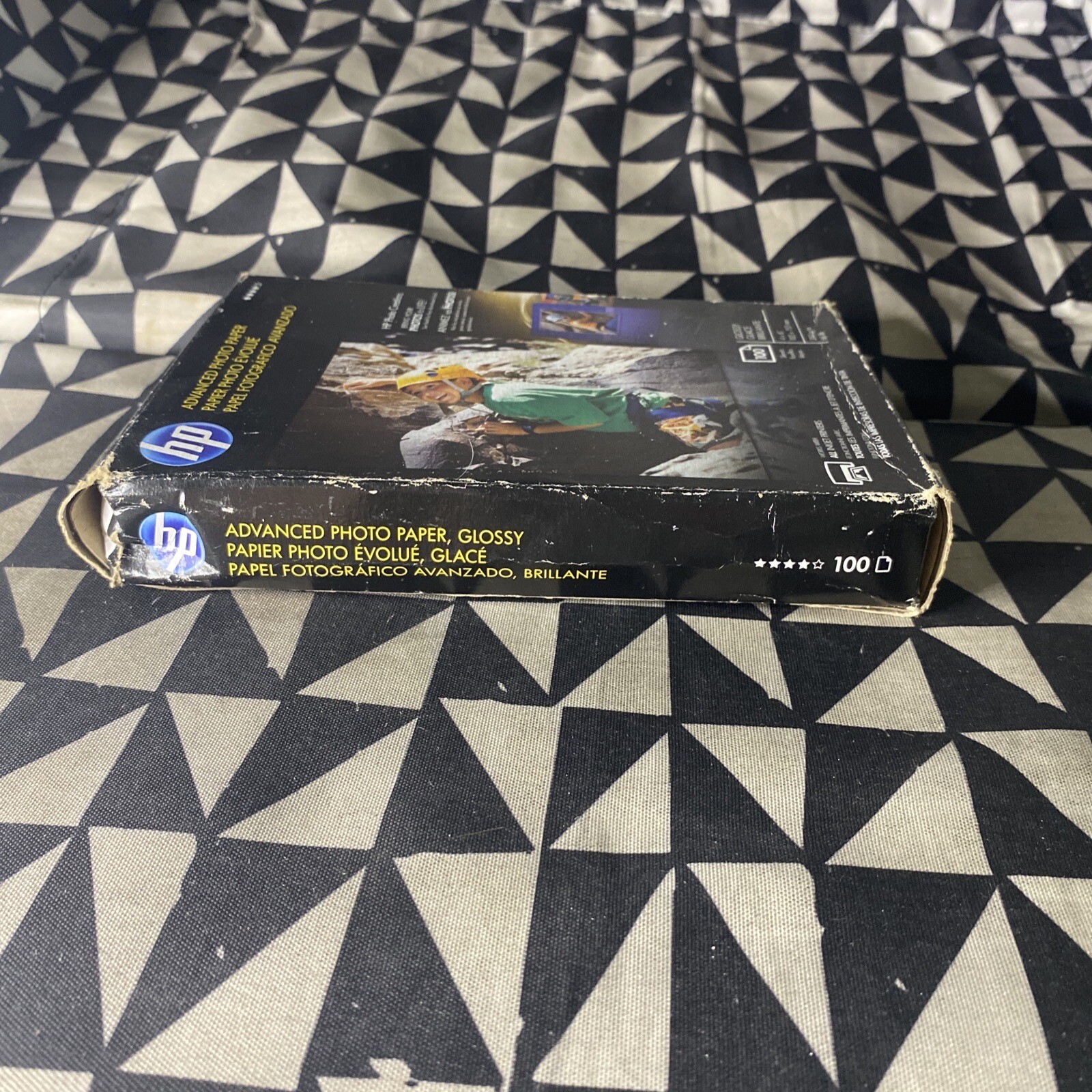 HP Advanced 4″x6″ 100 sheets Glossy Photo Paper Q6638A For All Inkjet New Sealed
