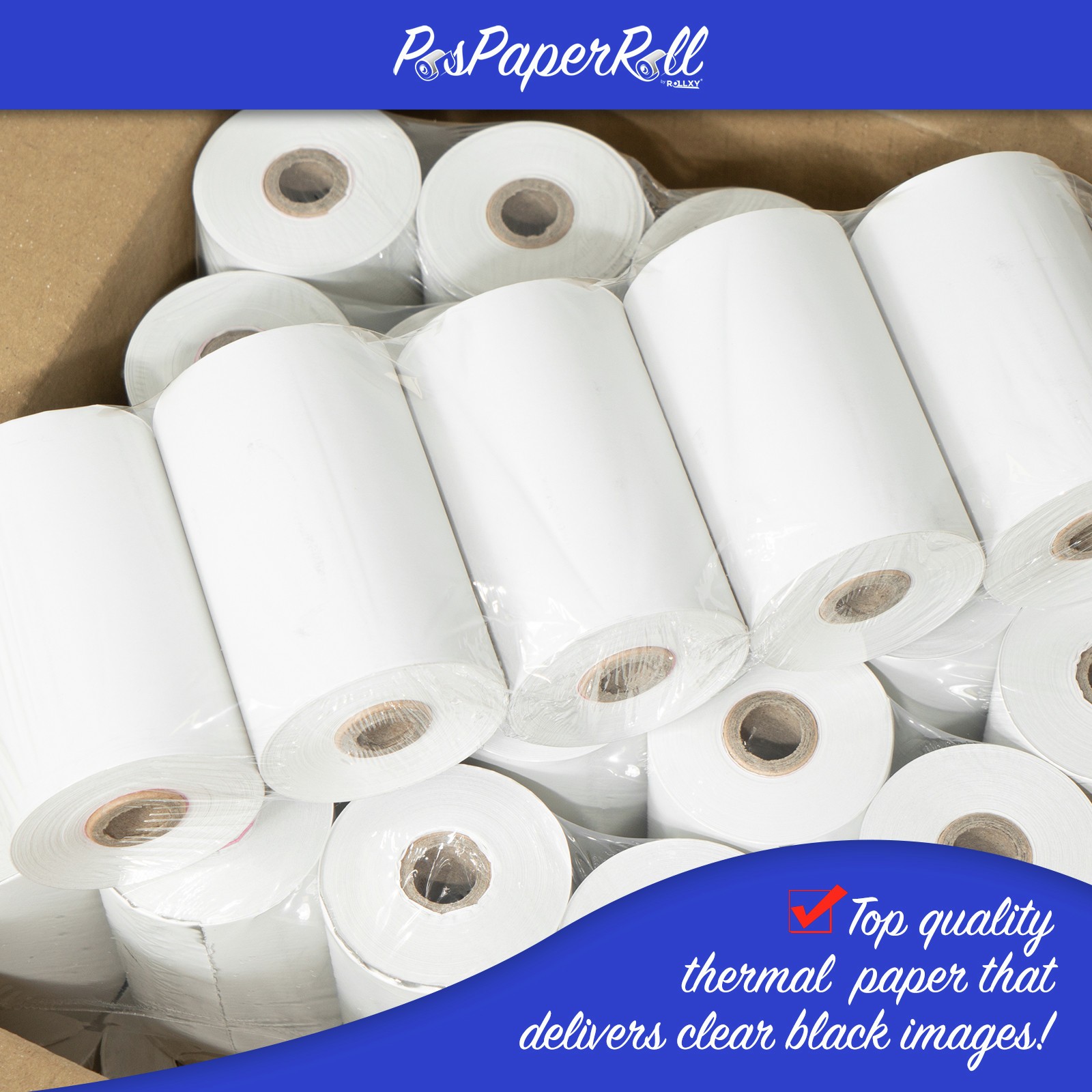 3-1/8″ x 119′ Thermal Paper for Star Micronics TSP100 TSP100ECO TSP100GT SCP700