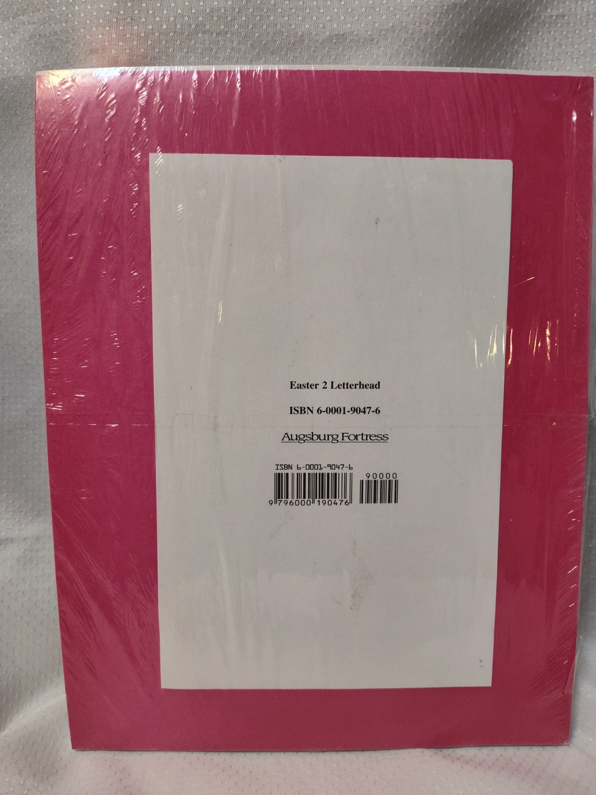 Easter Stationery*Religious Letterhead*Printed Computer Paper*2004*Augsburg*New