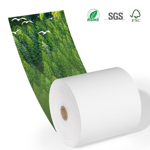 15 Rolls 3 1/8 x 230 Thermal Paper Receipt Rolls 55 GSM Premium Quality Thick