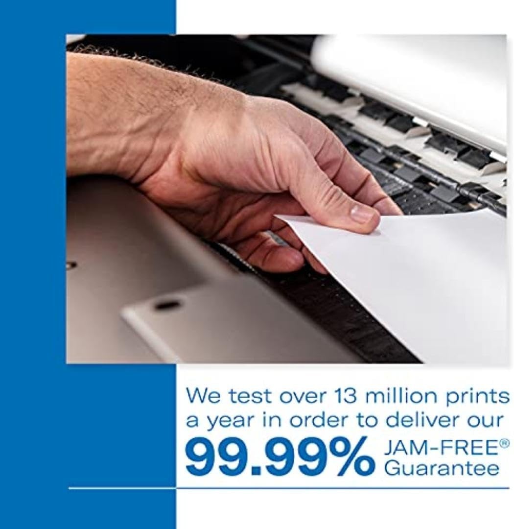 Multipurpose Printer Paper – 20 lb, 500 Sheets, 8.5 x 14, Acid-Free & Bright