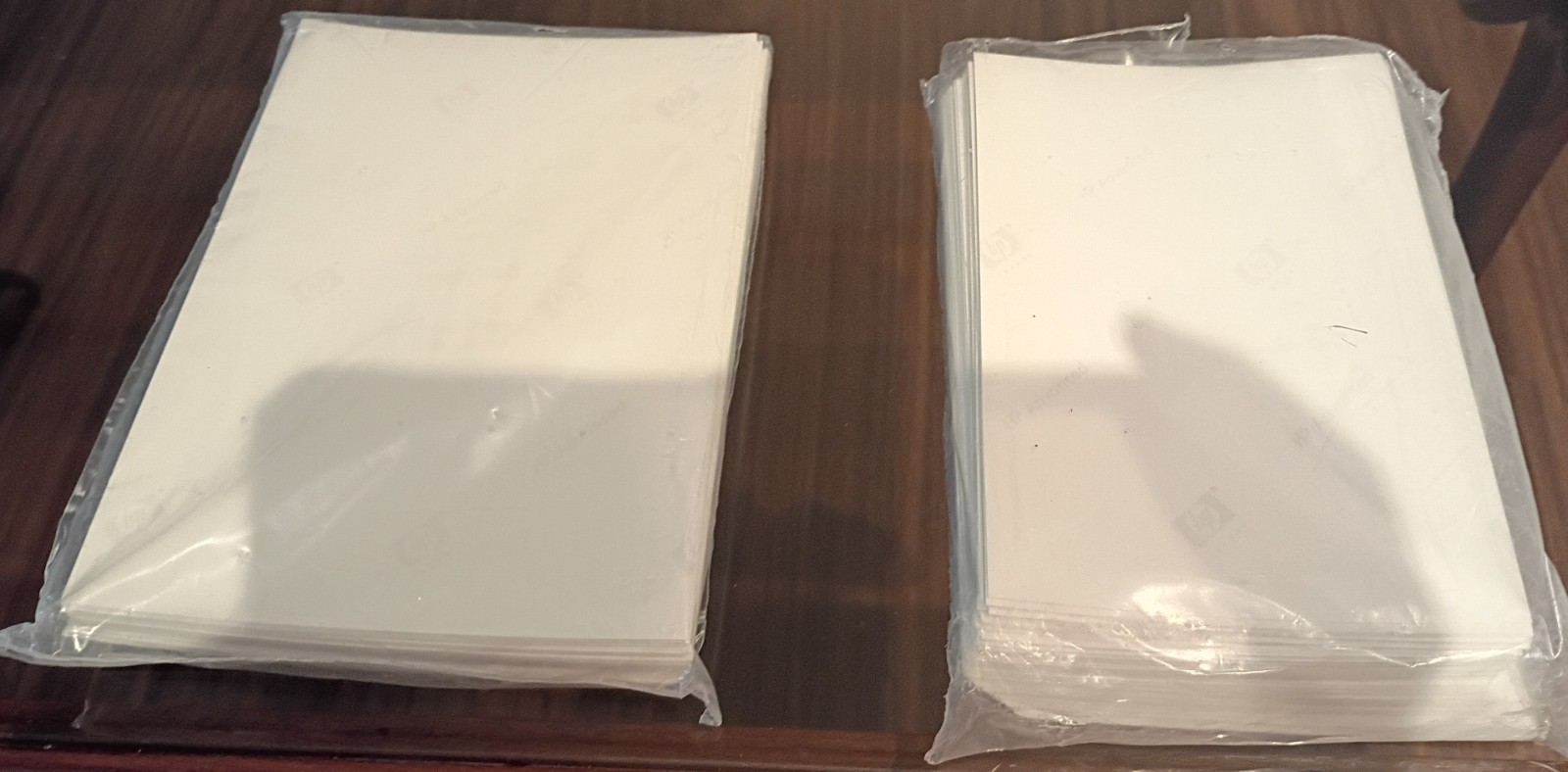 Lot Of 2 HP Advanced Photo Paper Glossy 5×7 127 Unopened And 4×6 100 Opened