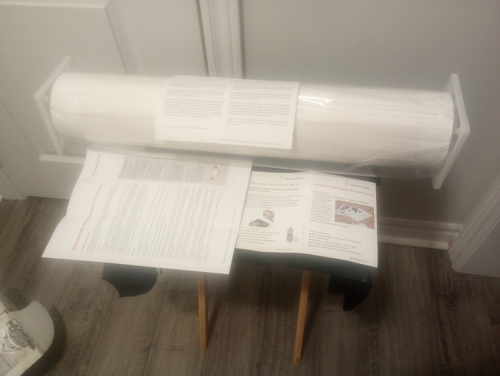 Hahnemuhle Glossy FineArt Baryta 24” X 39’ 325 gsm Roll Inkjet Paper 10 643 475
