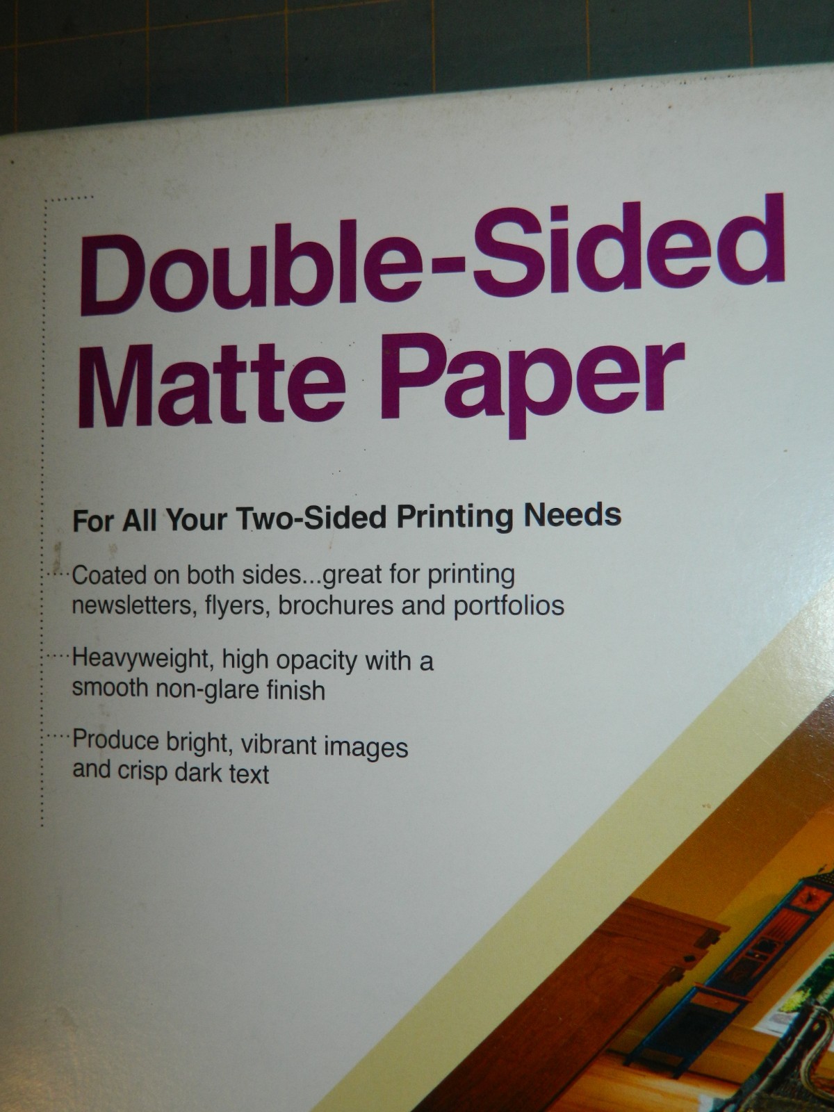 EPSON Brochure Paper MATTE White (8.5×11″ Double-sided 50 Sheets) FREE SHIP