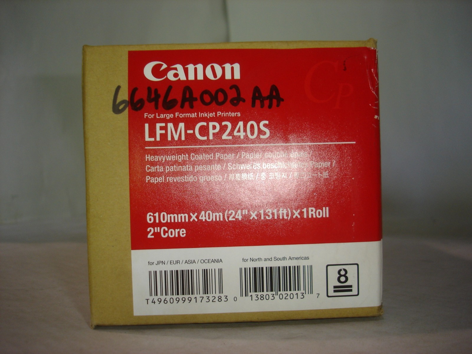 Genuine Canon Heavyweight Coated Paper LFM-CP240S 6646A002AA