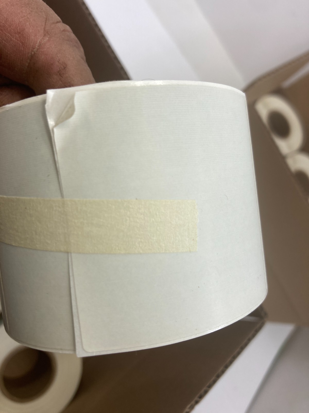 Box Of 6 Rolls ~ CAS Labels ~ 58mm x 60mm ~ 500 Per Roll