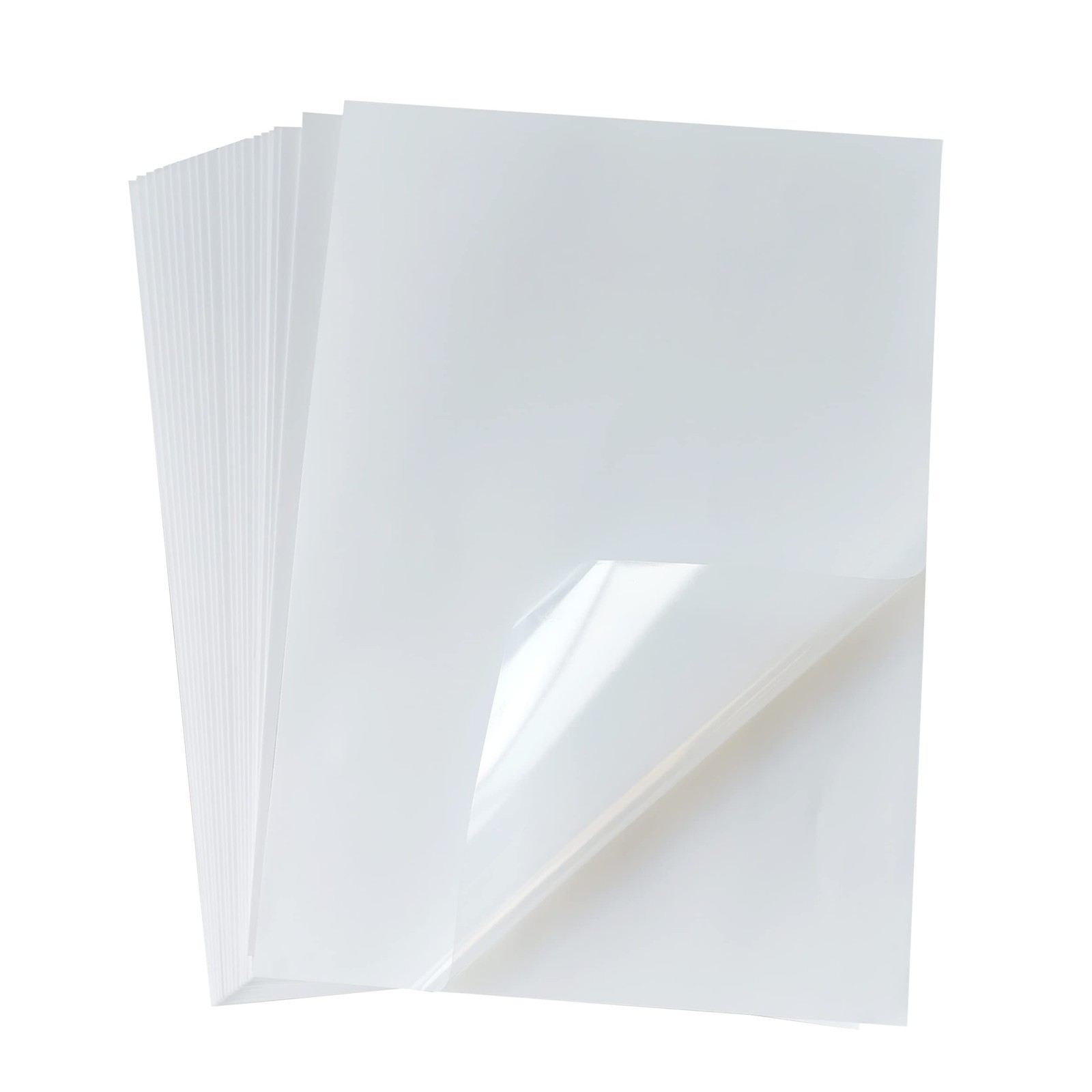 8.5 x 11 Inches Clear Transparency Film For Inkjet Printers Silk Screen Printing